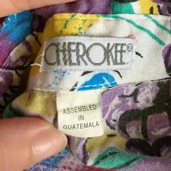 Vintage 90s novelty fruit print‎ button up - Picture 13 of 15